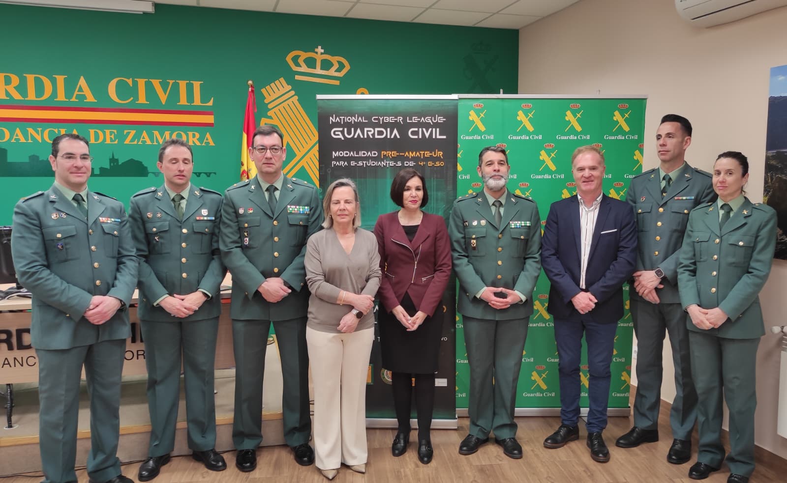 Cinco centros escolares de Benavente y uno de la comarca participar&aacute;n en la &lsquo;Ciberliga&rsquo; de la Guardia Civil