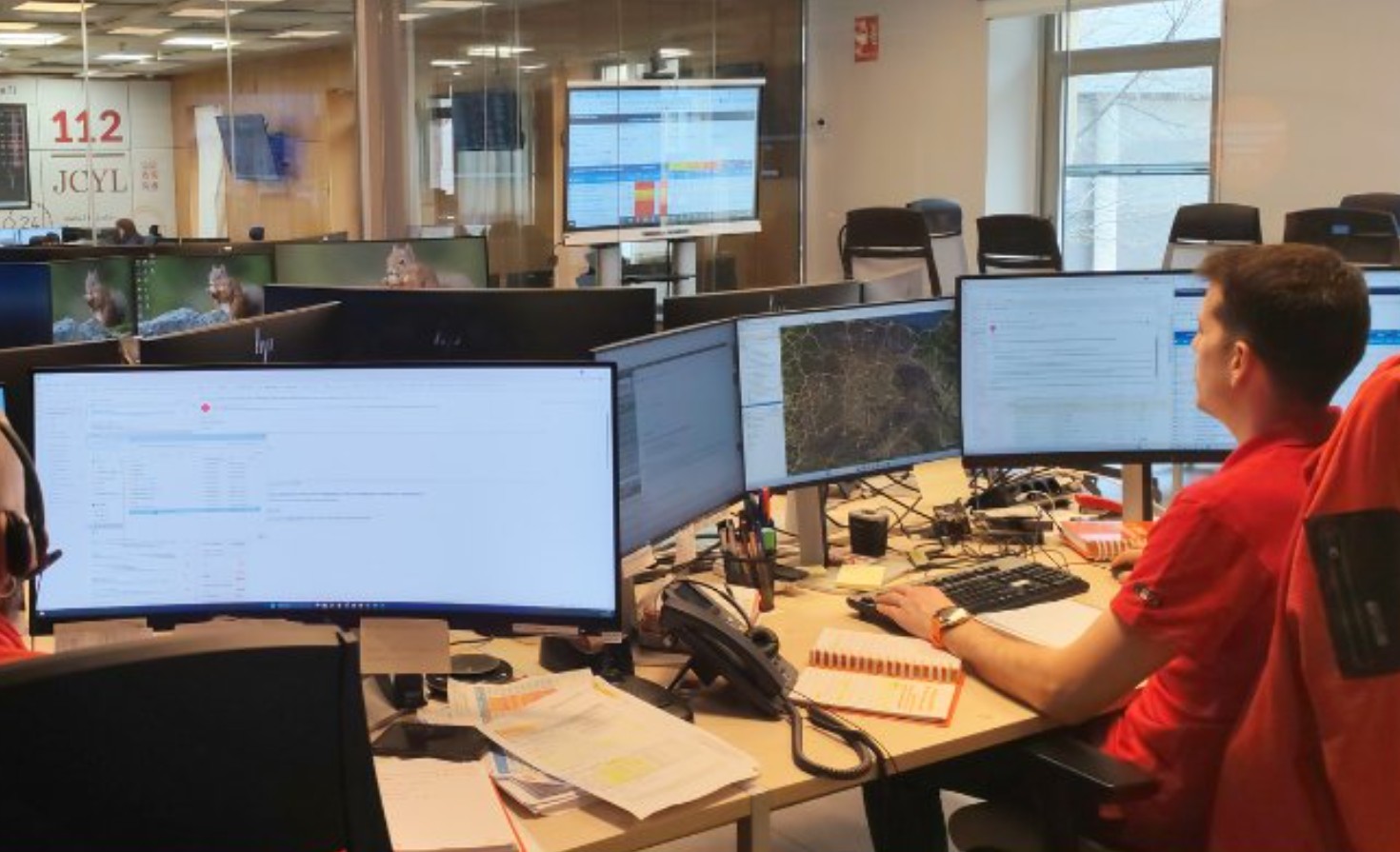 El 112 gestionó casi 24.000 emergencias en Zamora durante 2025