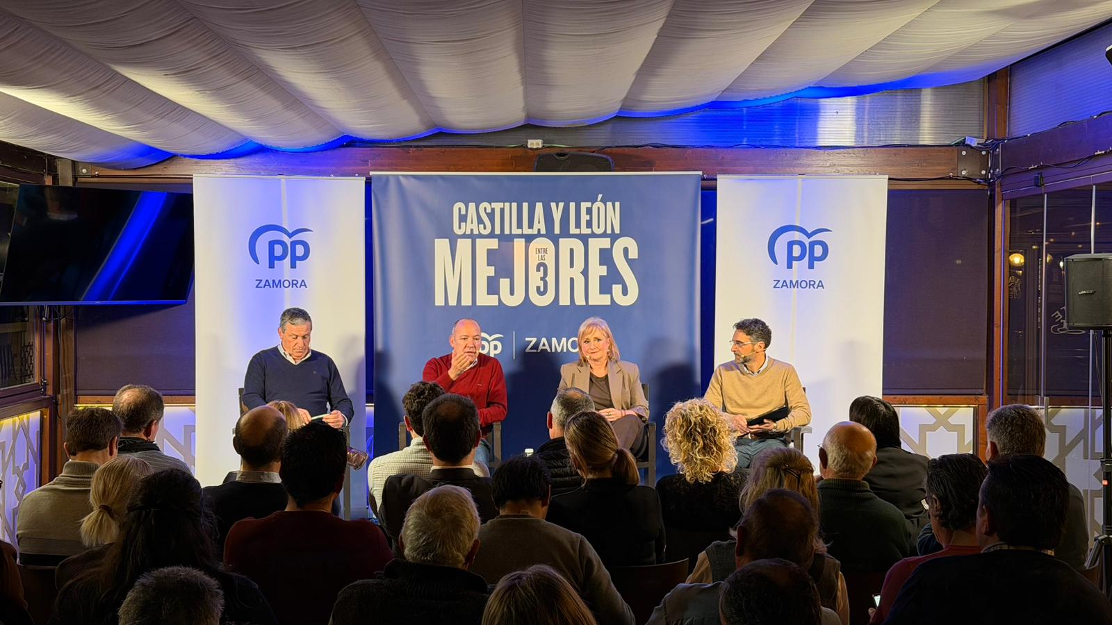 Sanidad, educación o creación de empleo las claves de los candidatos zamoranos del PP para posicionar a Castilla y León entre las tres primeras Comunidades Autónomas