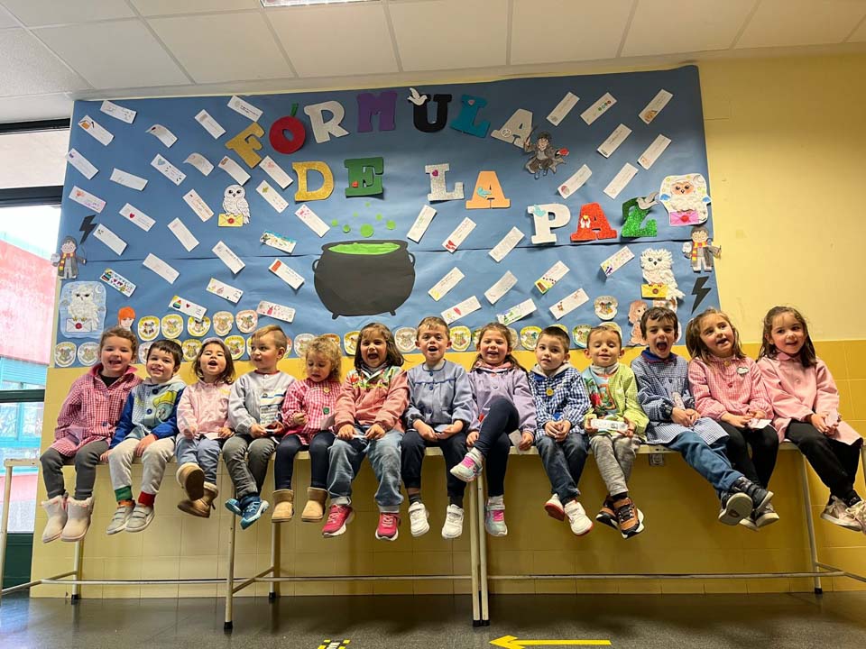 El CRA Vía de la Plata de San Cristóbal de Entreviñas apuesta por la creatividad en su celebración del Día de la Paz