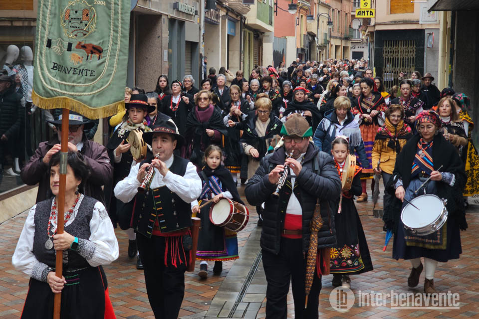 Benavente disfruta de unas Candelas que mantienen vivo el legado de la tradici&oacute;n a pesar del mal tiempo