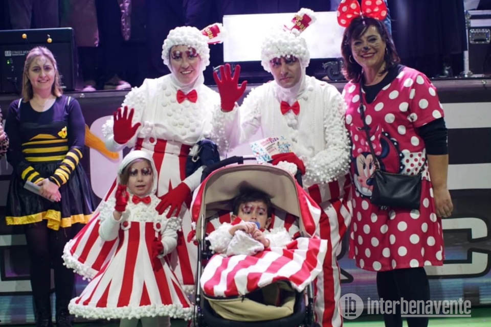 El grupo benaventano Pop Corn – Palomitas vuelve a subir al podio, ahora en el carnaval de Sariegos