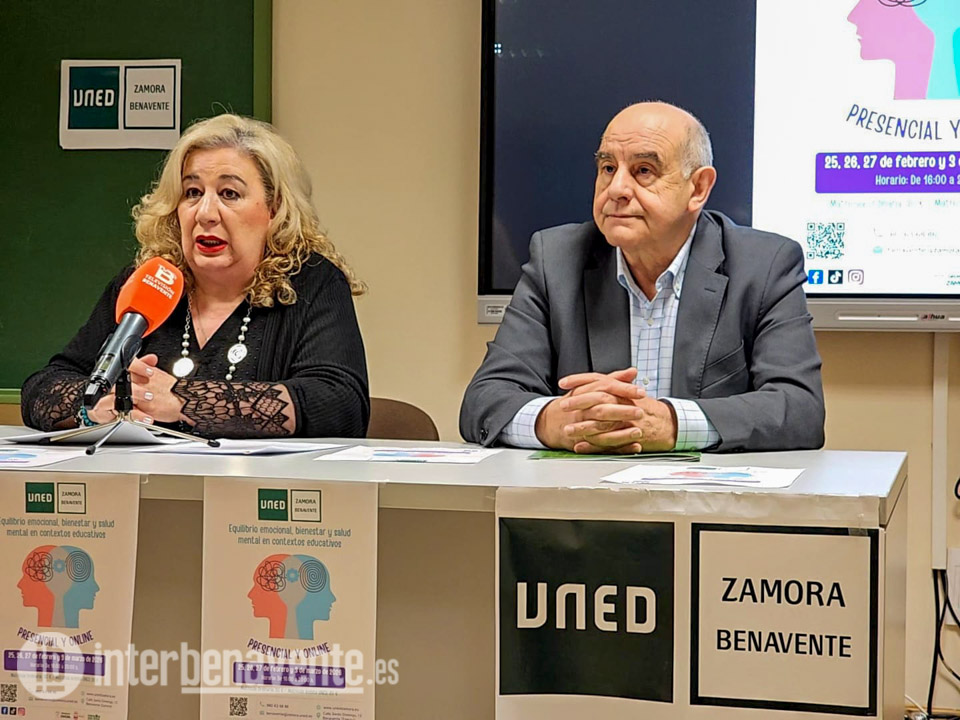 Un curso de la UNED de Benavente dota de herramientas para el equilibrio emocional y el cuidado de la salud mental en contextos educativos