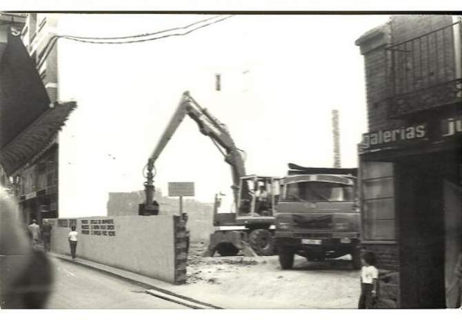 Comienzo de las obras de reconstrucción