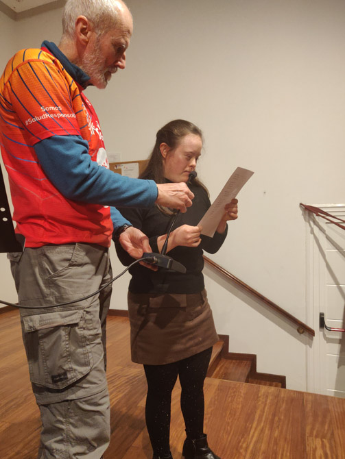 Javier Pitillas y Eva García