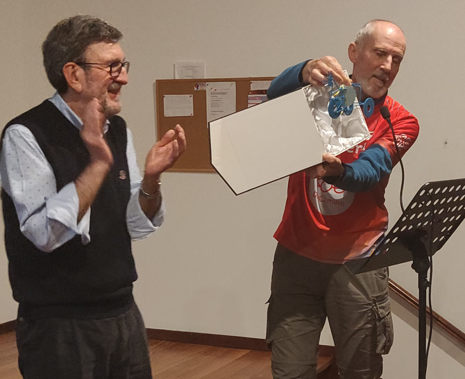 Jose Luis España y Javier Pitillas