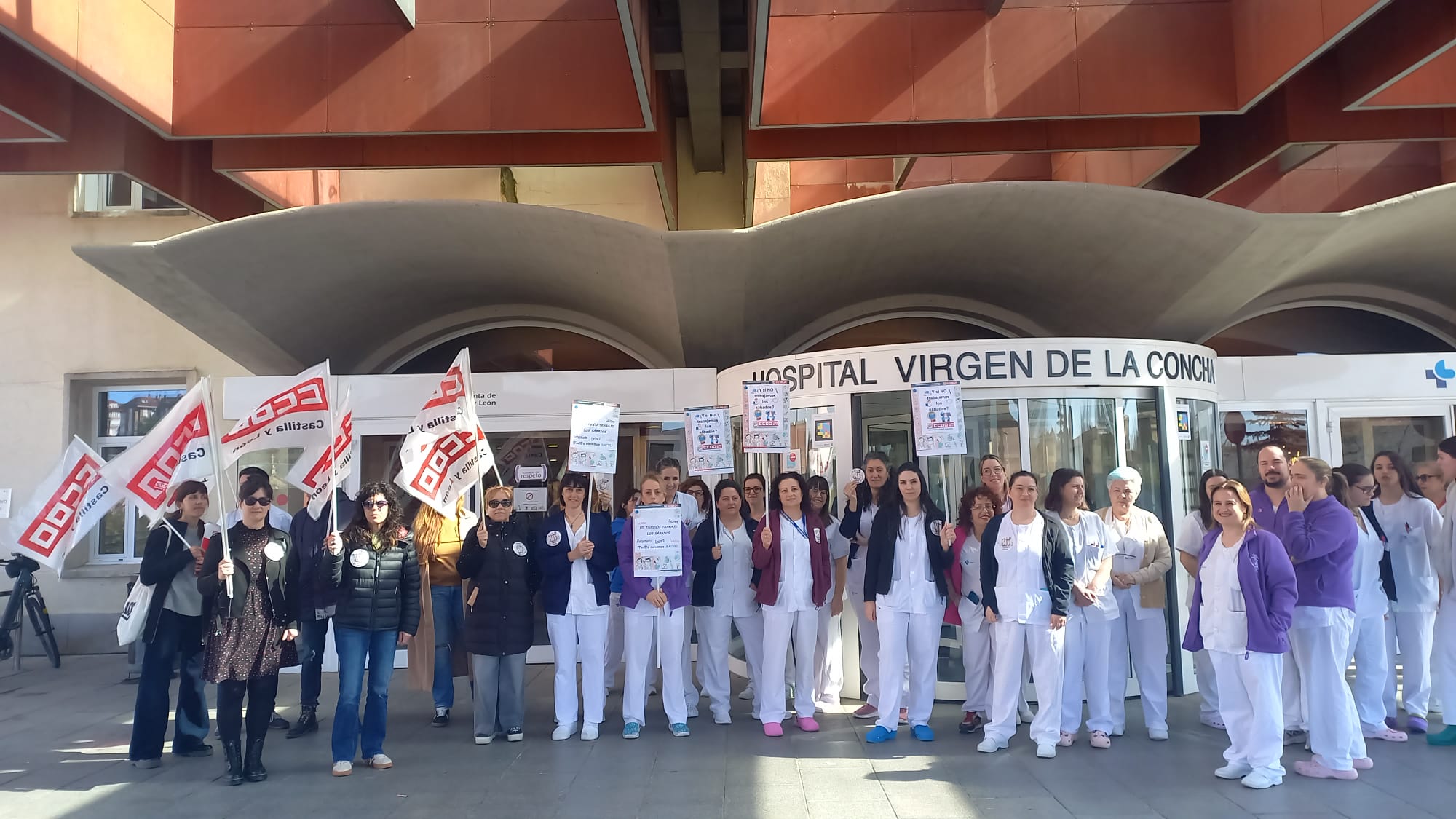 CCOO anuncia concentraciones de los profesionales sanitarios ante “incumplimientos de la Gerencia Regional de Salud y la Junta de Castilla y León”