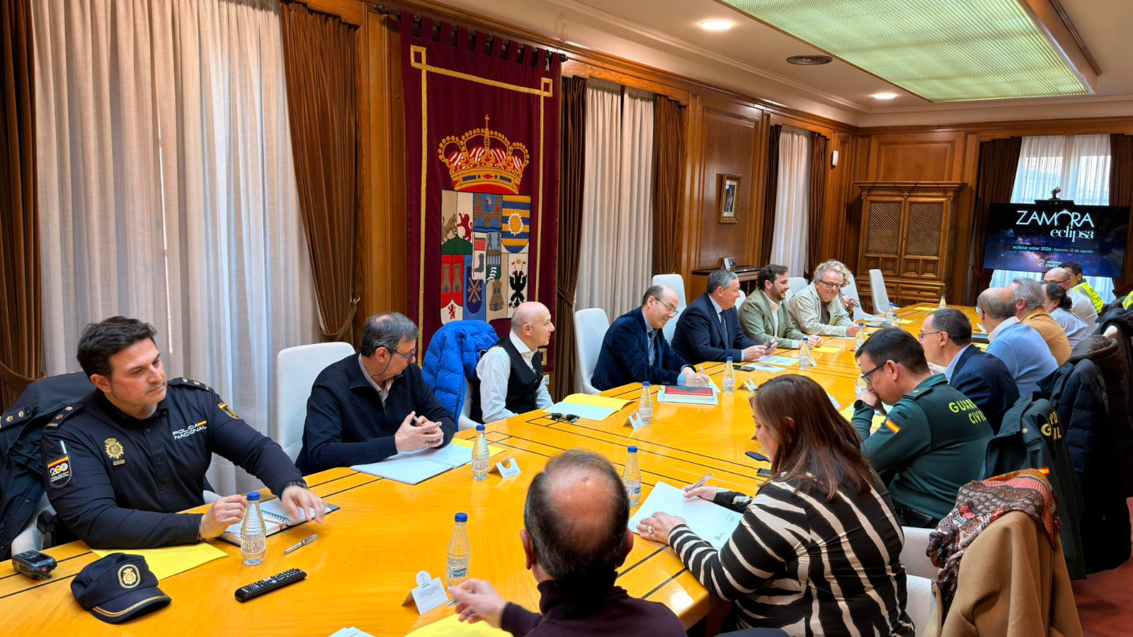 Benavente adoptar&aacute; medidas de seguridad, sanitarias y de organizaci&oacute;n ante el eclipse Solar 2026