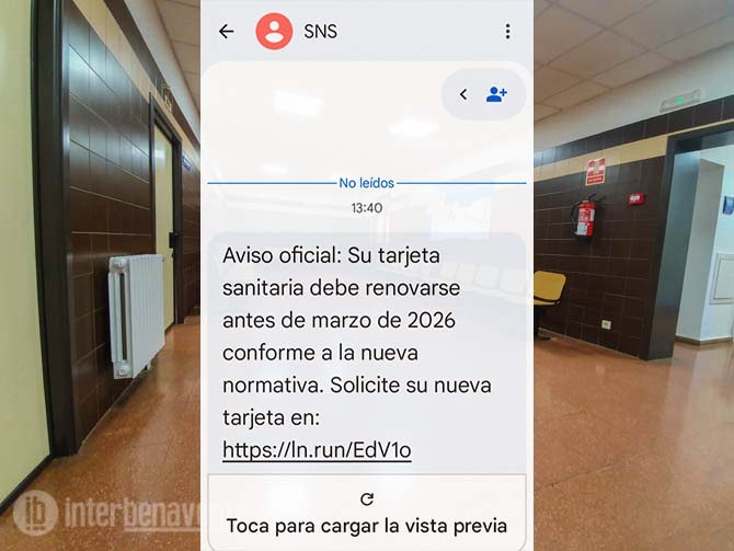 SACYL alerta de un posible fraude y advierte que no solicita nunca la renovaci&oacute;n de las tarjetas sanitarias pidiendo datos personales