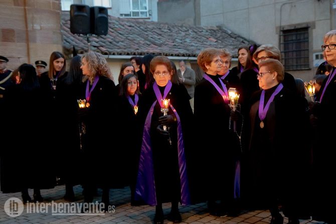 Procesión de las Tinieblas 2019 en Benavente