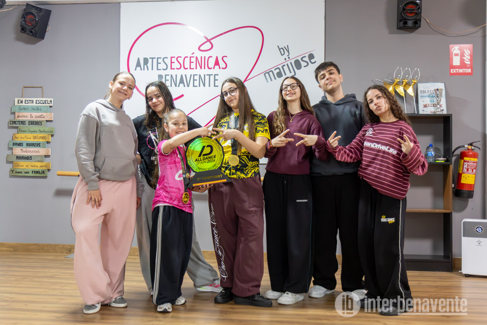 Los alumnos benaventanos de Cras Dance brillan en el All Dance Spain y logran el pase al Mundial de Punta Cana