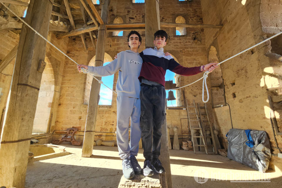 Daniel y Gonzalo, dos j&oacute;venes que mantienen en Benavente el Patrimonio Inmaterial de la Humanidad