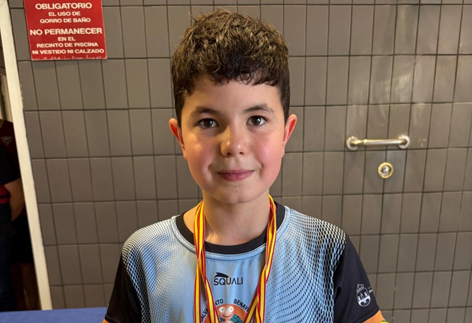 Jorge Cobreros se proclama campe&oacute;n de Castilla y Le&oacute;n alev&iacute;n en tres pruebas individuales