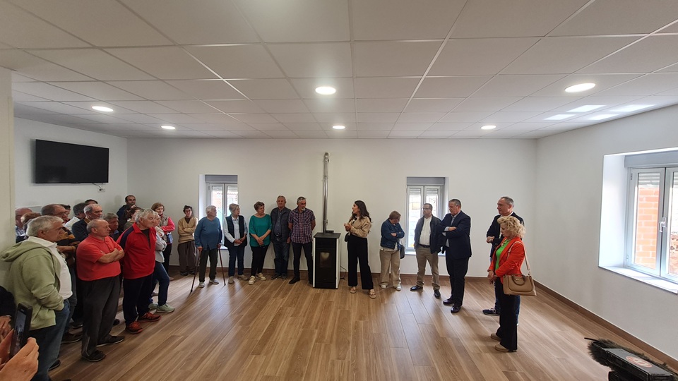 Pueblica de Valverde estrena nuevo local de usos m&uacute;ltiples tras una inversi&oacute;n de la Diputaci&oacute;n de Zamora