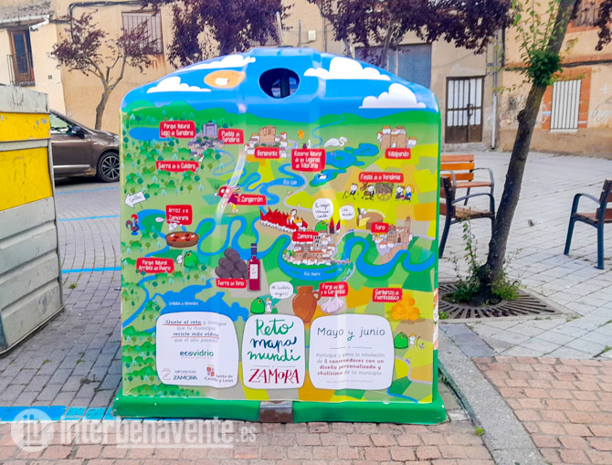 El reciclaje de vidrio y la recogida de ropa usada bajan en Benavente