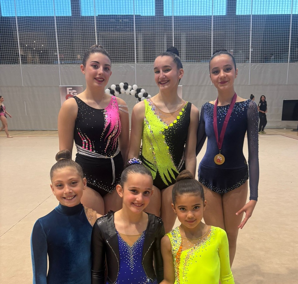 Un oro benaventano en la Liga aut&oacute;nomica de gimnasia r&iacute;tmica&nbsp;