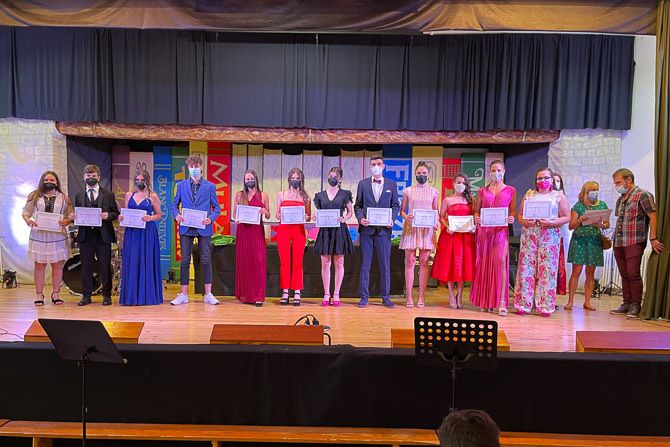 Graduación 2021 en IES Los Sauces