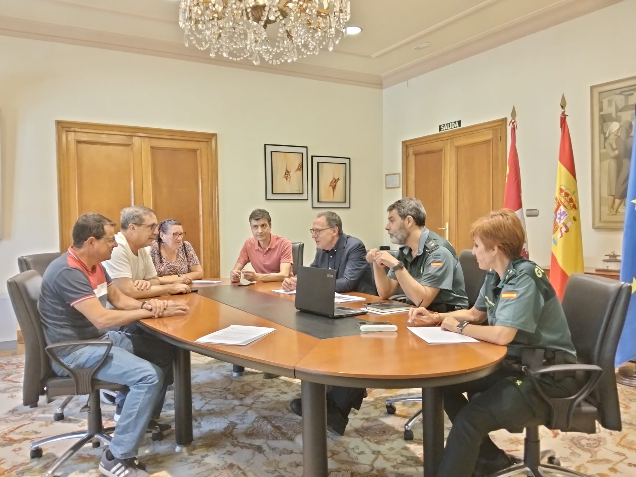 Los robos en el campo, tema central entre Subdelegación del Gobierno y la UCCL de Zamora