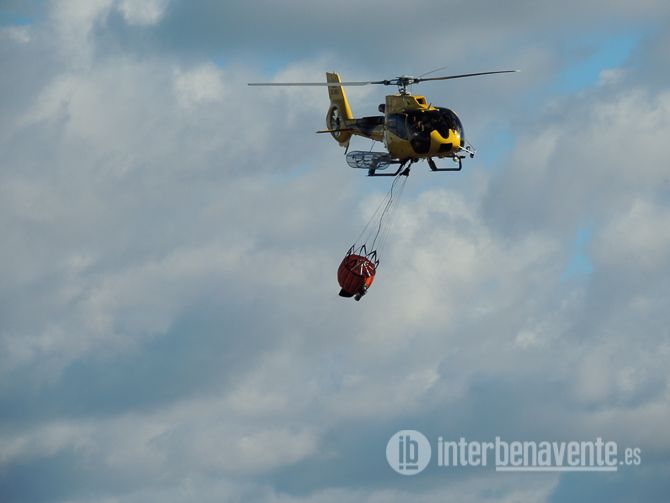 CC.OO denuncia la falta de helicópteros de extinción de incendios en Zamora
