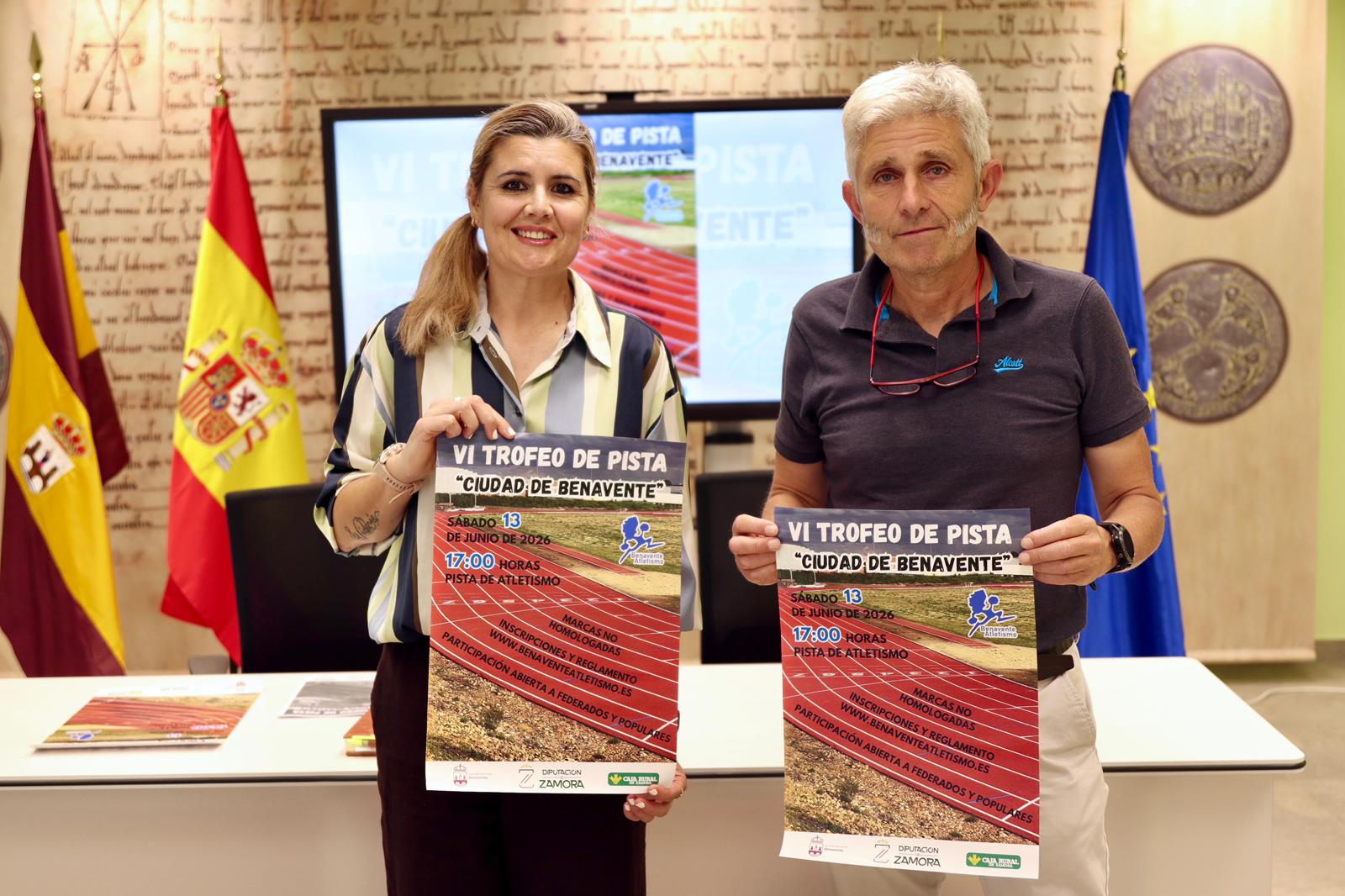 El VI Trofeo de Pista del Benavente Atletismo congregará a deportistas de diferentes edades