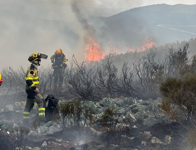 La Junta declara la alerta por riesgo de incendios forestales del 20 al 23 de junio