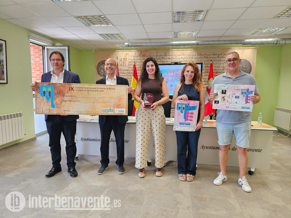 Alrededor de 500 m&uacute;sicos se dar&aacute;n cita en el IX Festival Internacional de Bandas de M&uacute;sica Ciudad de Benavente