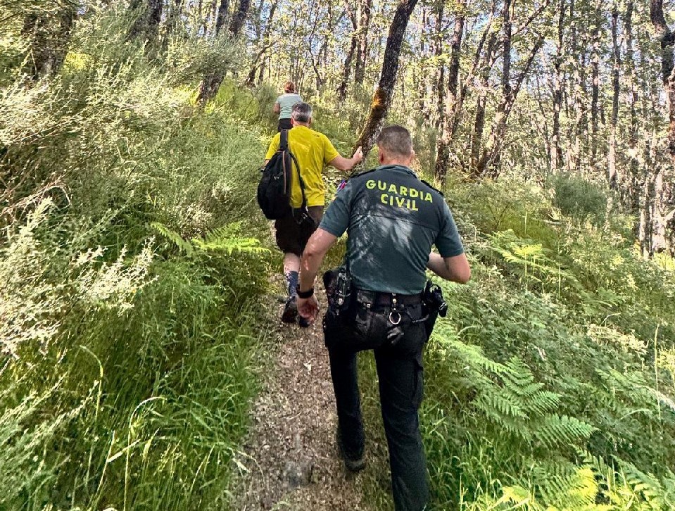 Rescatados dos senderistas en la ruta del Tejedelo en Requejo de Sanabria