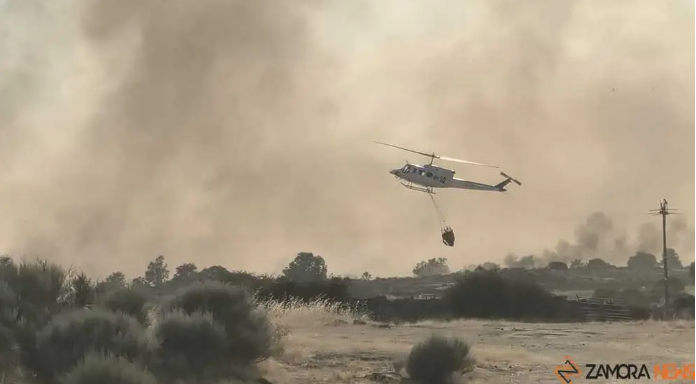 Foto: ZamoraNews incendio en Fermoselle