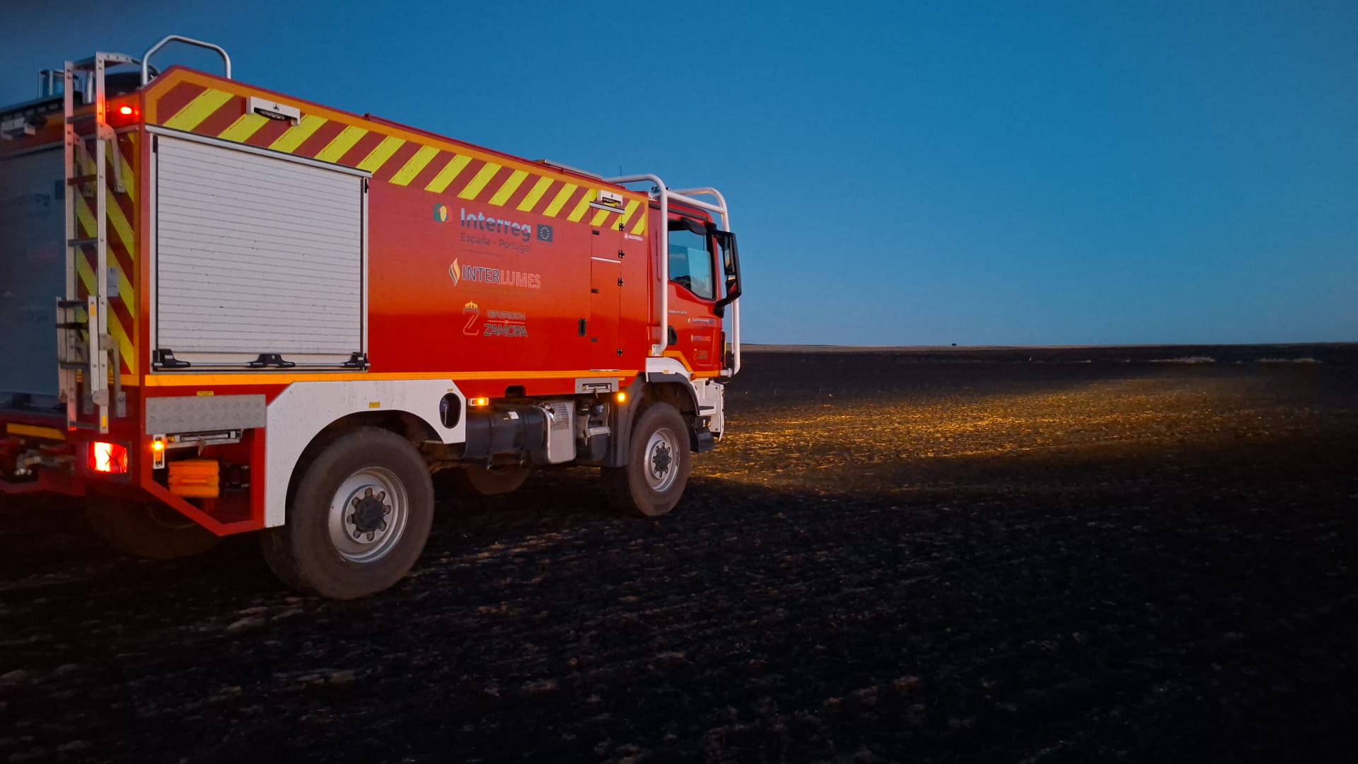 Intencionado el incendio forestal originado este jueves en Villafáfila