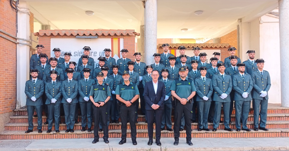 Cinco Guardias Civiles alumnos en pr&aacute;cticas se incorporan a la unidad de Benavente y dos al cuartel de Camarzana de Tera