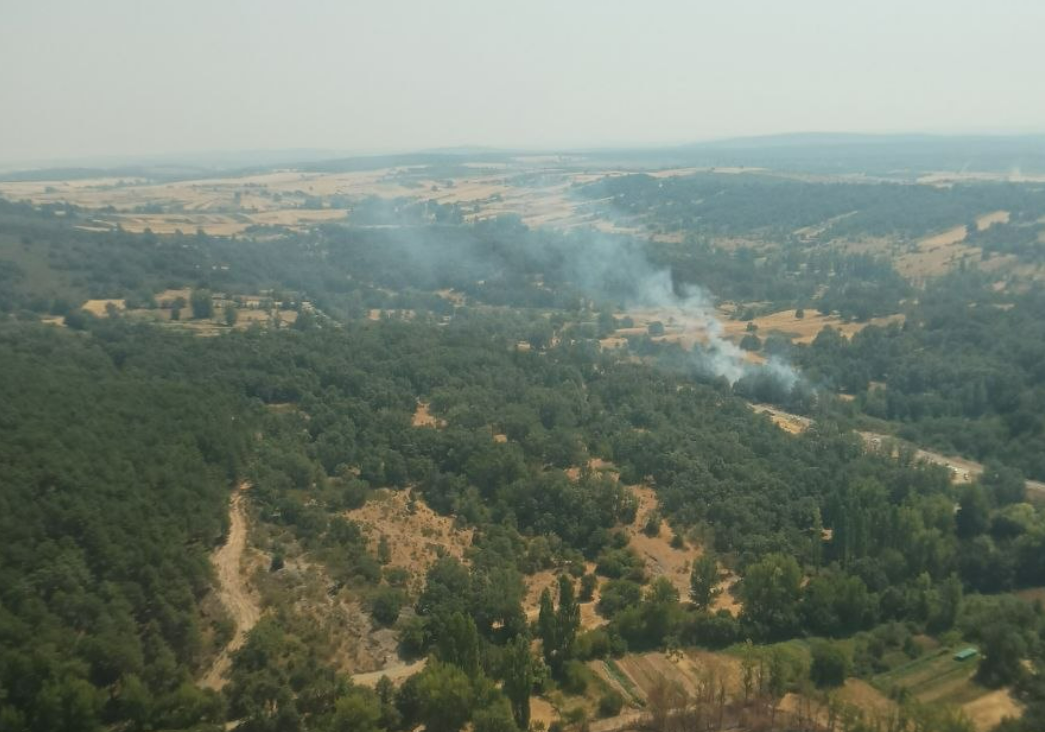 Estabilizado un incendio forestal en Rábano de Aliste