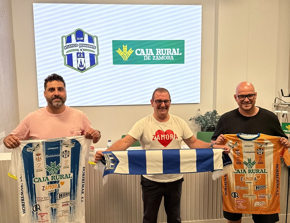 Caja Rural de Zamora y Atl&eacute;tico Benavente renuevan su alianza con el objetivo de volver a Segunda Divisi&oacute;n