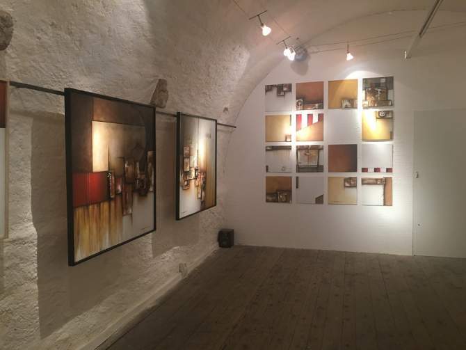 Sala de exposiciones compartida con su compa&ntilde;era Tatjana Zimmermann