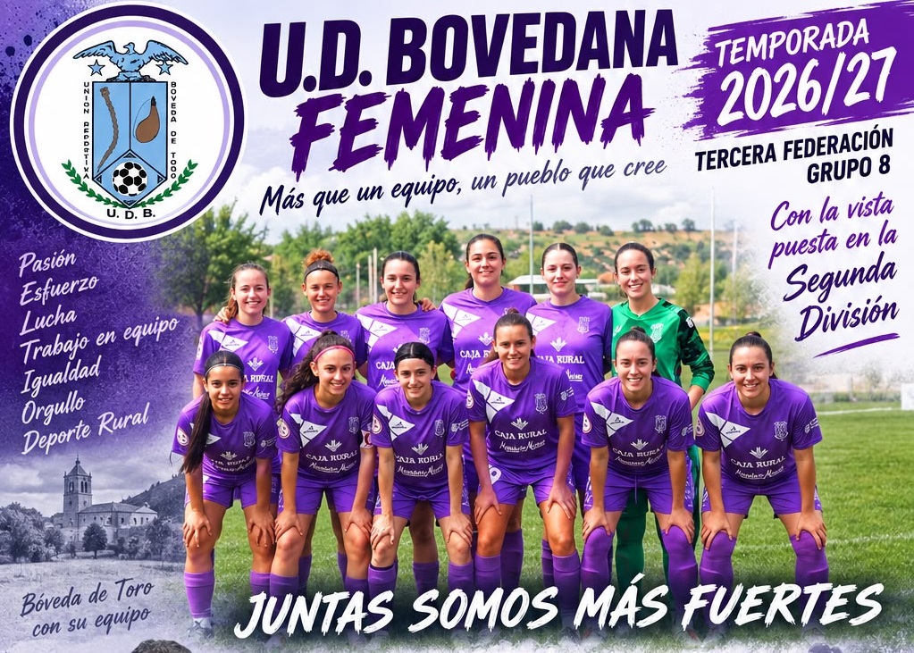La UD Bovedana femenina afronta la nueva temporada con varias incorporaciones