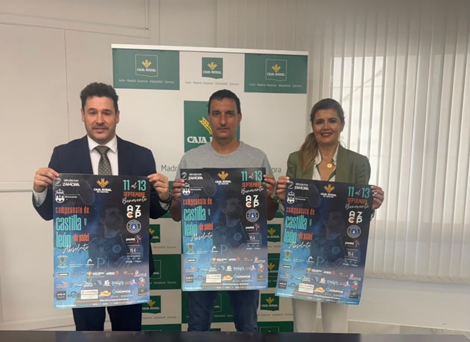 Benavente acoge este fin de semana el Campeonato de Castilla y León absoluto de Pádel