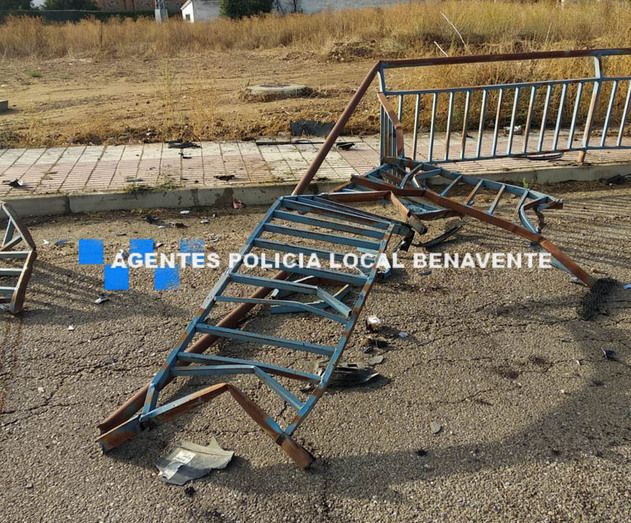 Foto: Facebook Agentes Policía Local Benavente