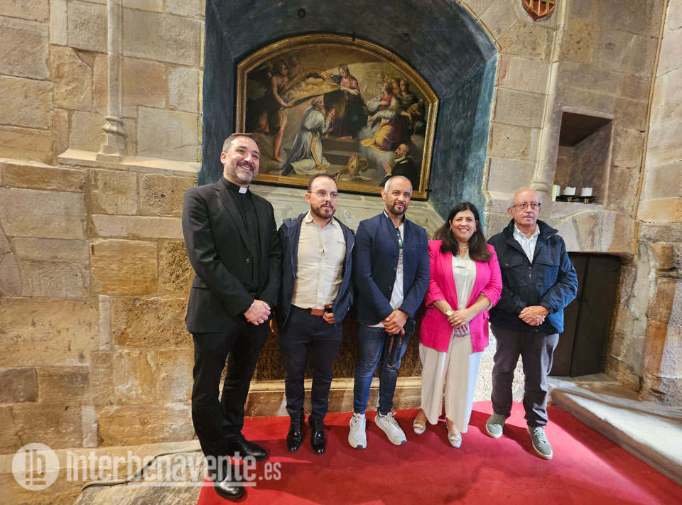 San Juan del Mercado recupera uno de sus tesoros patrimoniales con la restauraci&oacute;n del arcosolio de los Carvajal