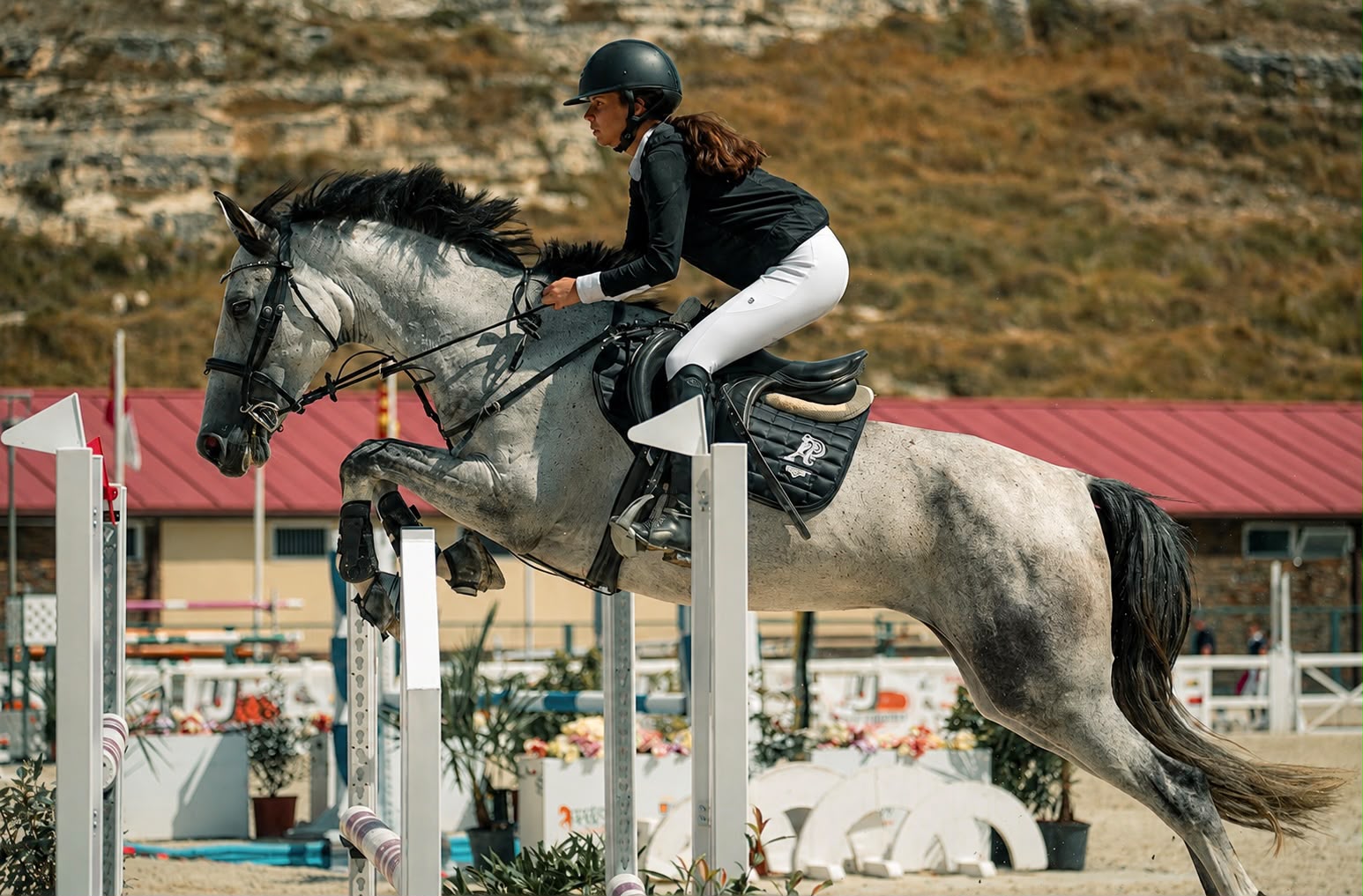 Los Rosales no pasan desapercibidos en el campeonato de saltos de Castilla y Le&oacute;n