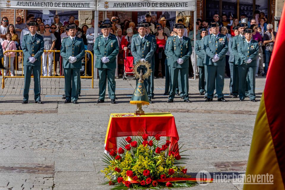 La Guardia Civil celebra en Benavente su vocaci&oacute;n de servicio p&uacute;blico en el D&iacute;a del Pilar