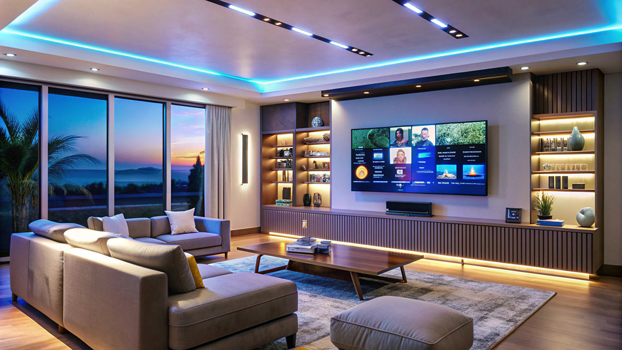 Cómo elegir un televisor para la sala y crear un espacio cómodo
