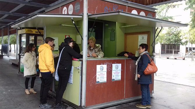 Recogida de firmas realizada en la capital zamorana