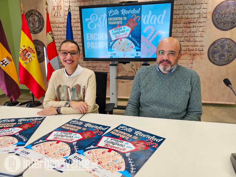 CEOE Cepyme y Ayuntamiento invitan  a viajar de compras por Benavente estas Navidades