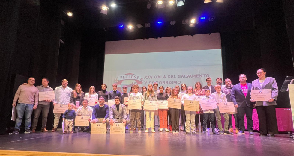 Reconocen el talento benaventano en la XXV Gala de Salvamento con tres premiados y la mención a Javier Huerga